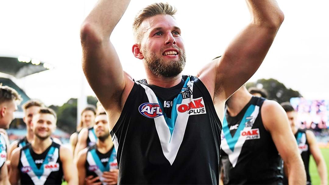 Article heading image for Jackson Trengove Believes He Should Have Played In Port Adelaide's Elimination Final