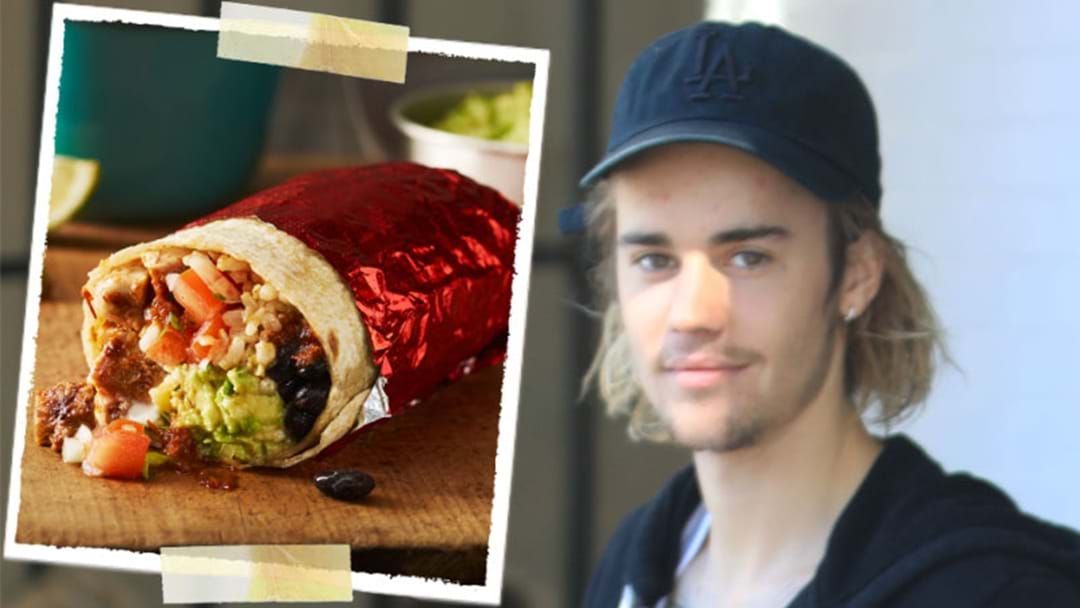 Article heading image for That Sinful Pic Of Justin Bieber Eating A Burrito Sideways Was STAGED
