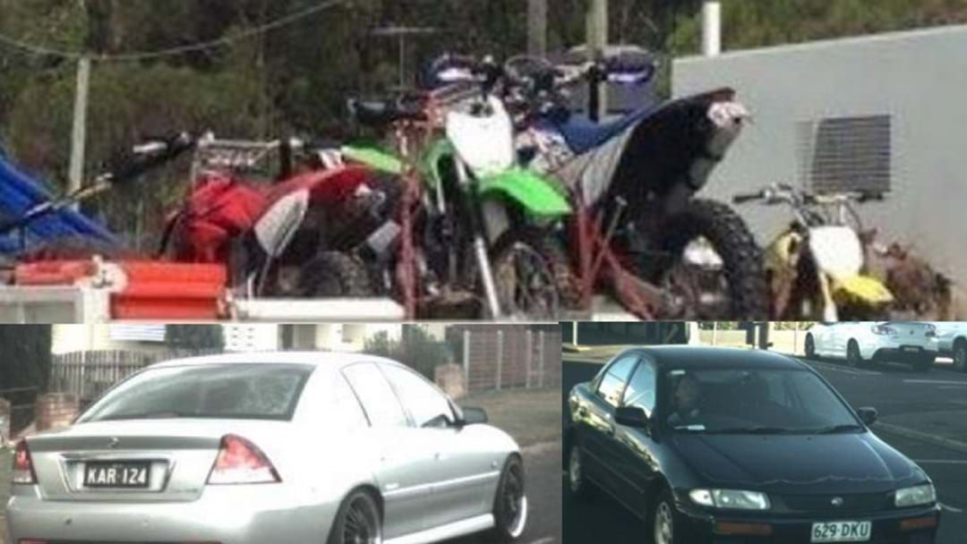 Article heading image for Be On The Lookout for These Stolen Cars From Omanama and Warwick