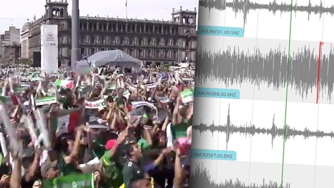 Article heading image for Mexican Fans Celebrated Their Goal Against Germany So Hard It Caused An Earthquake