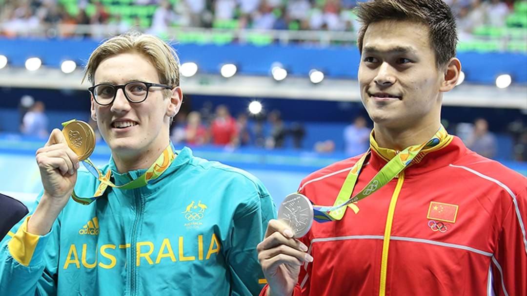 Article heading image for The Old Mack Horton/Sun Yang Rivalry Has Fired Right Up Again
