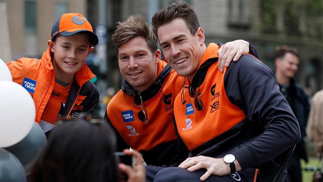 Article heading image for Toby Greene Says GWS Has “100% Faith” That Jeremy Cameron Will Stay