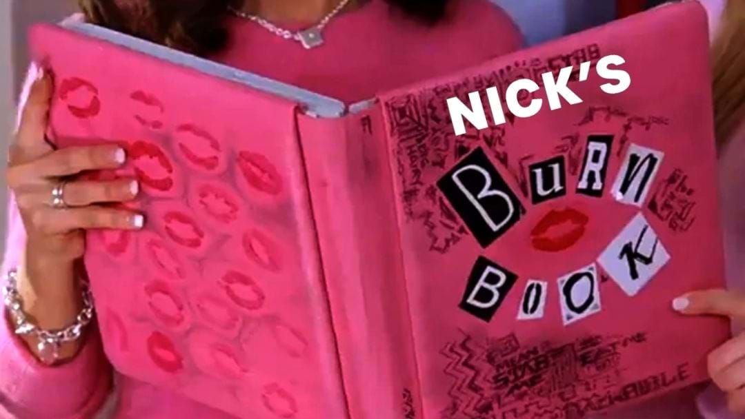Nick Found A Diary From His Teenage Years And It's The Juiciest Thing ...
