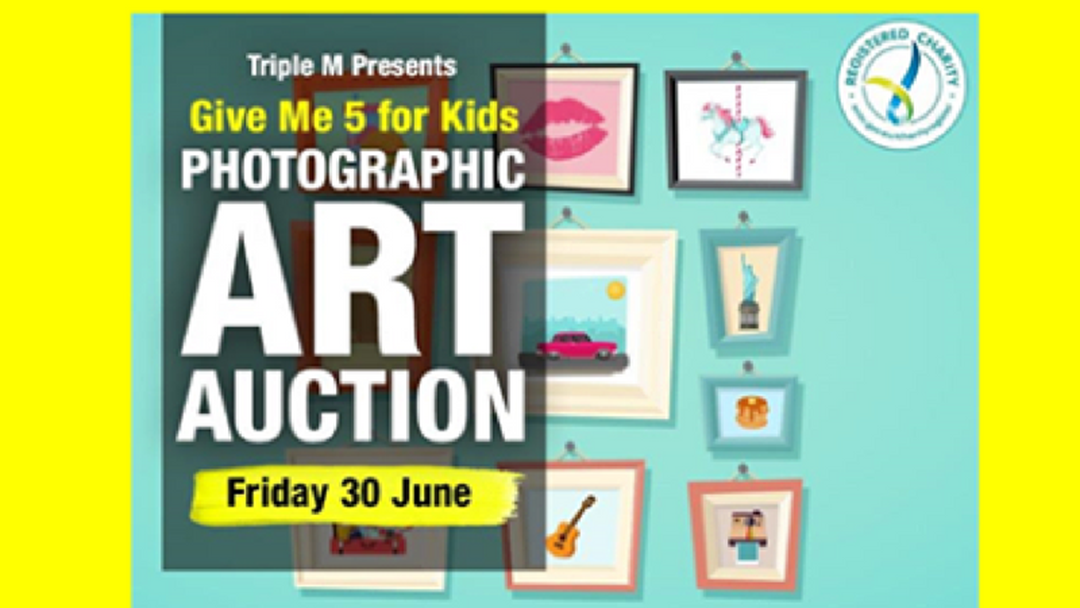 Article heading image for Give Me 5 For Kids Photographic Art Auction