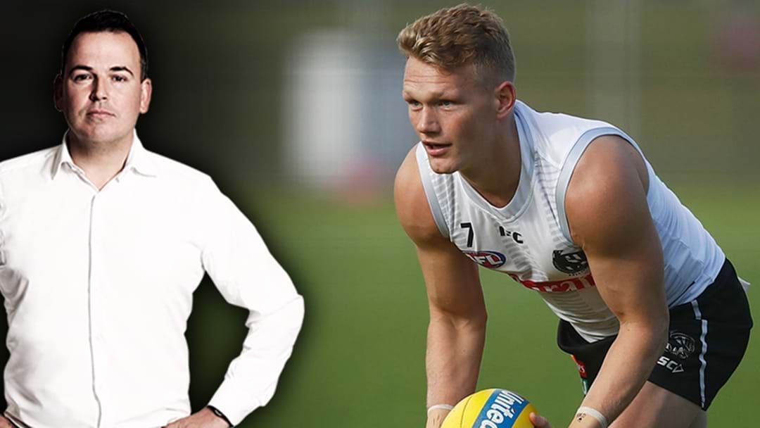 Article heading image for Tom Browne Says Adam Treloar Wants To “Absolutely Stay” At Collingwood