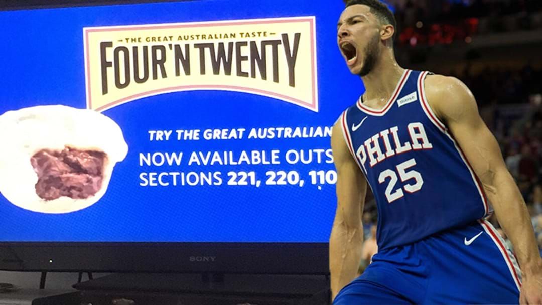 Article heading image for Ben Simmons Fever Hits Its Peak With Philadelphia 76ers Now Selling Four 'N Twenty Pies