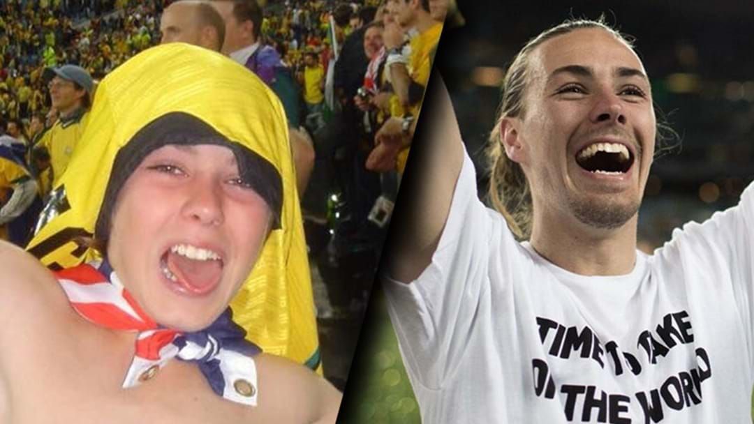 Article heading image for Socceroo Jackson Irvine Shares Brilliant World Cup Photo 12 Years In The Making