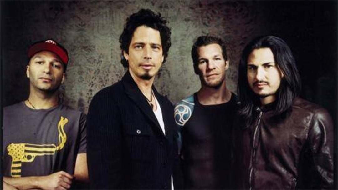 Article heading image for Serj Tankian joins Audioslave on stage to honour Chris Cornell With “Like A Stone” Cover