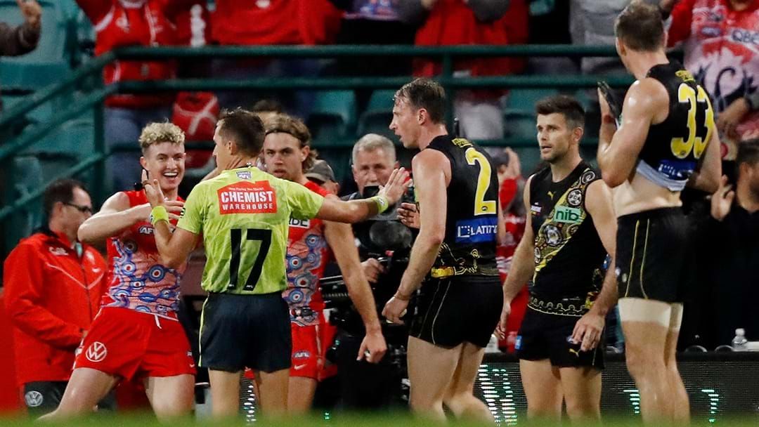 Article heading image for Our Call Of The Chaos At The End Of The Sydney v Richmond Game