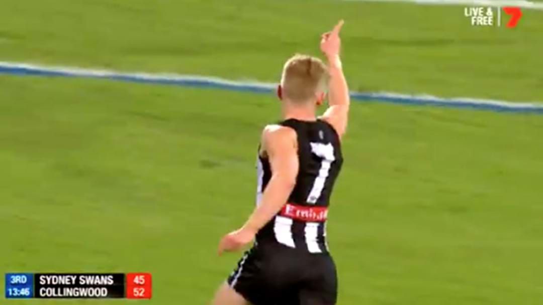 Article heading image for Adam Treloar Just Put In His Own Entry For Goal Of The Year