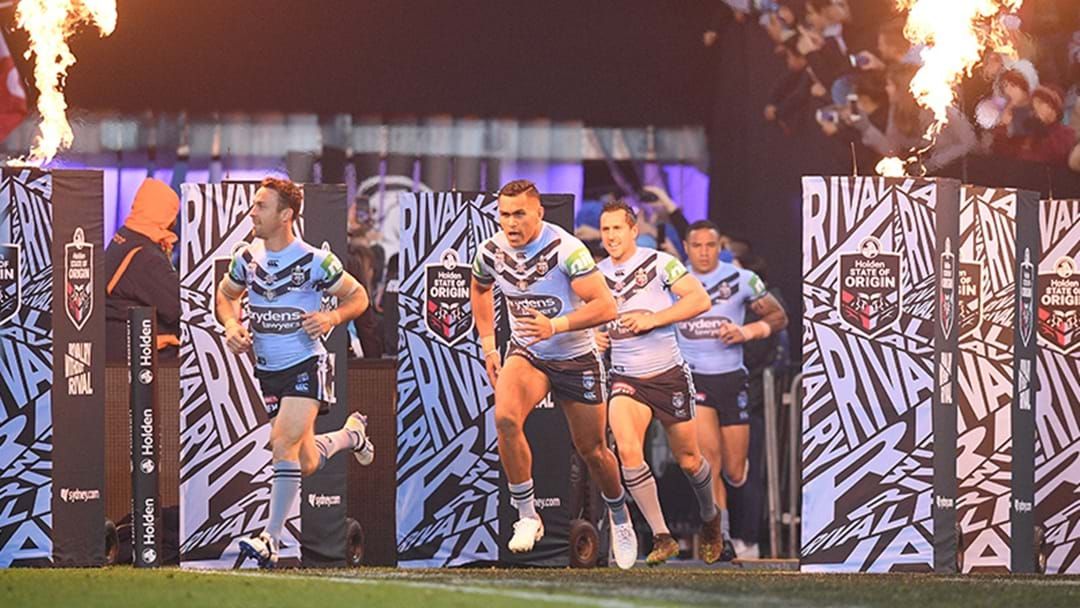 Article heading image for MG Completely Lost His Shit When The NSW Blues Entered ANZ Stadium 
