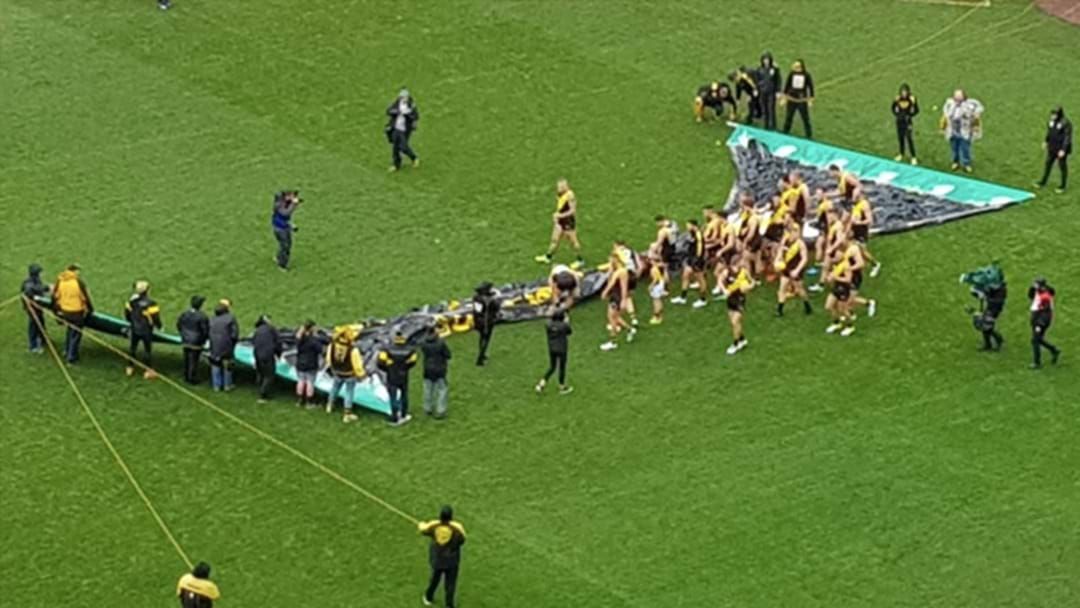 Article heading image for The Weather At The MCG Wrecked Richmond’s Banner