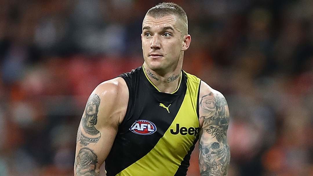 Article heading image for North's Cheer Squad Run A Banner For Dustin Martin