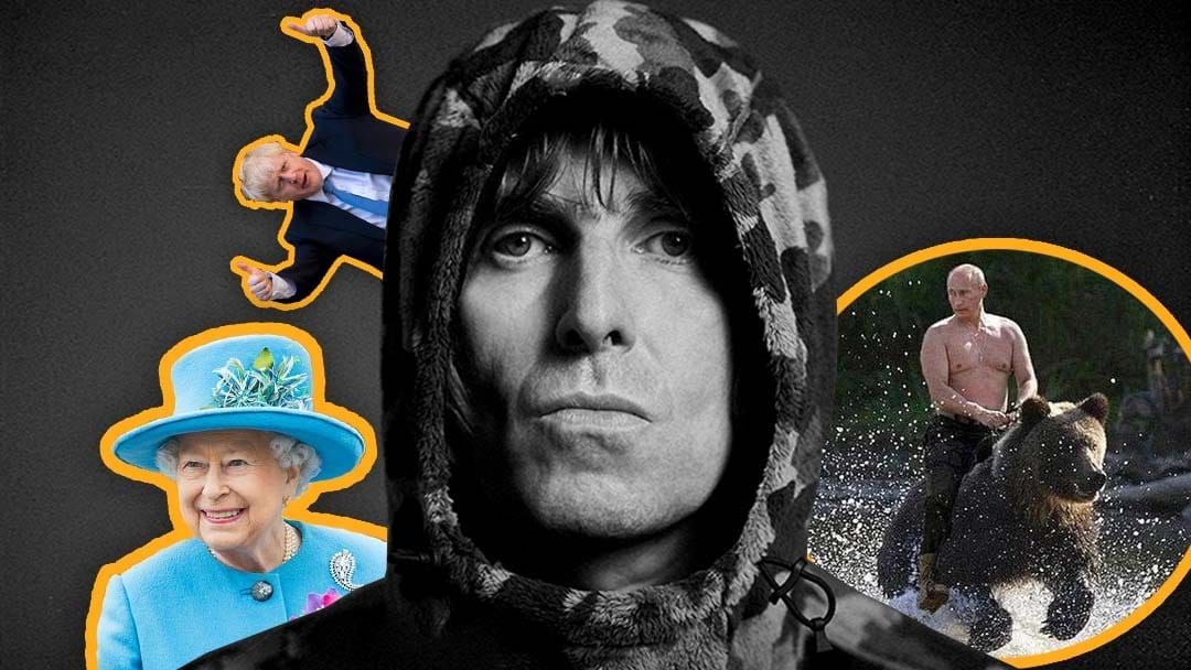 Article heading image for Liam Gallagher Talks New Music, Oasis Glory Days, And… Putin?