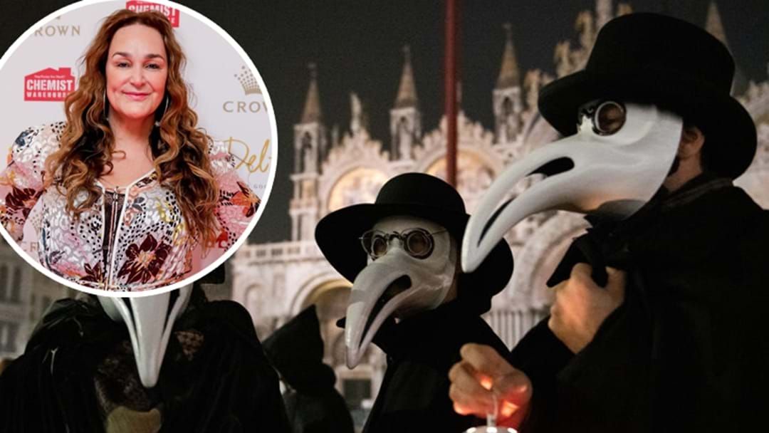 Article heading image for Kate Langbroek Explains What Happens At An 'Eyes Wide Shut' Type Party At Venice Carnival!