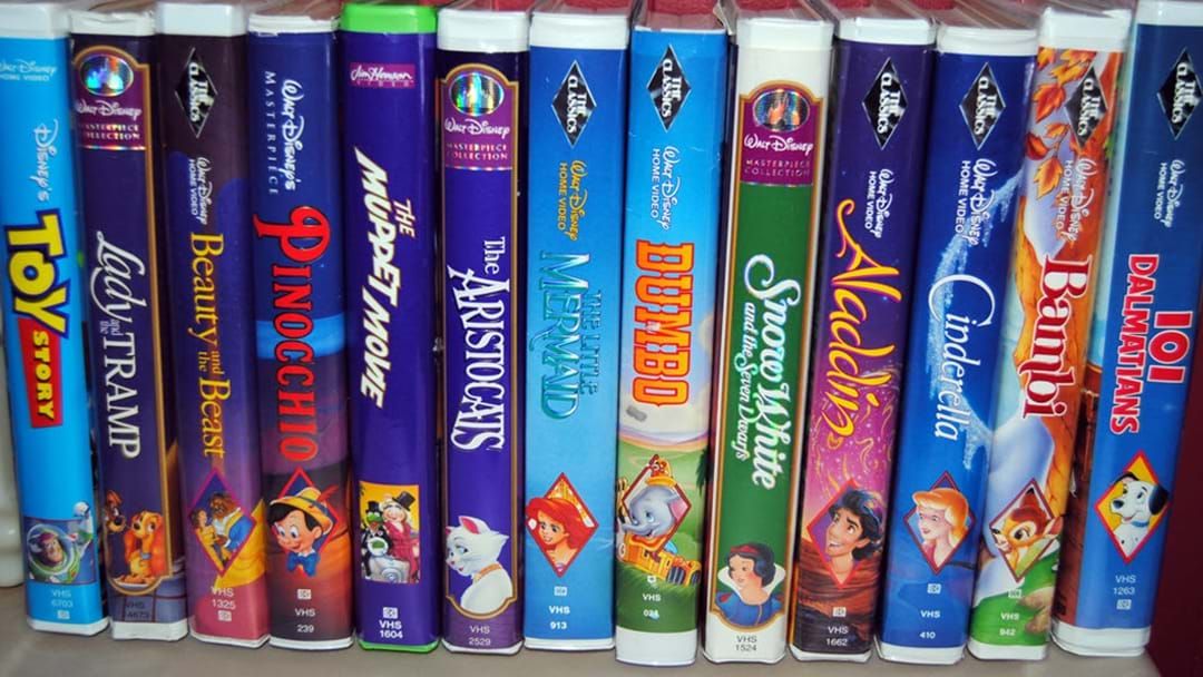 Article heading image for Your Old Disney VHS Tapes Could Be Worth Thousands!