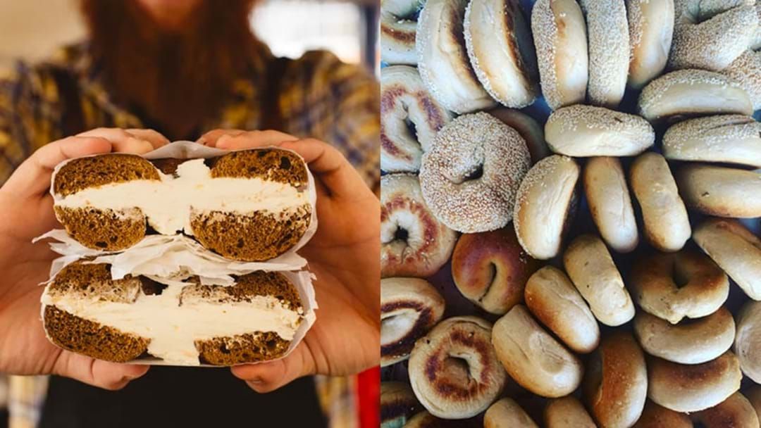 Article heading image for A New York-Style Bagels Drive-Thru Has Popped Up In Sydney 