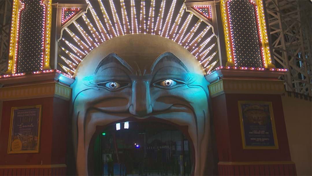 Article heading image for Teeth At Luna Park Covered Up In Honour Of Collingwood’s 125th Anniversary