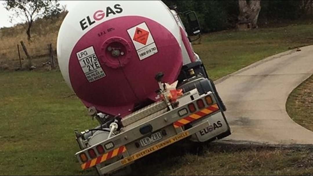 Article heading image for Close Call For Gas Truck