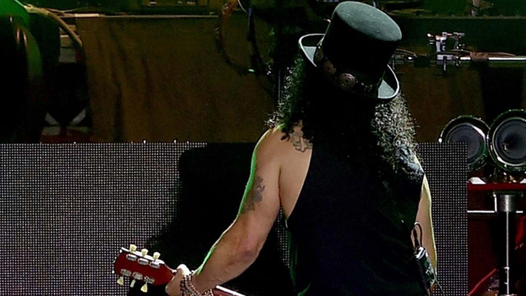 Article heading image for Slash Apologises For ‘Spinal Tap Intro’
