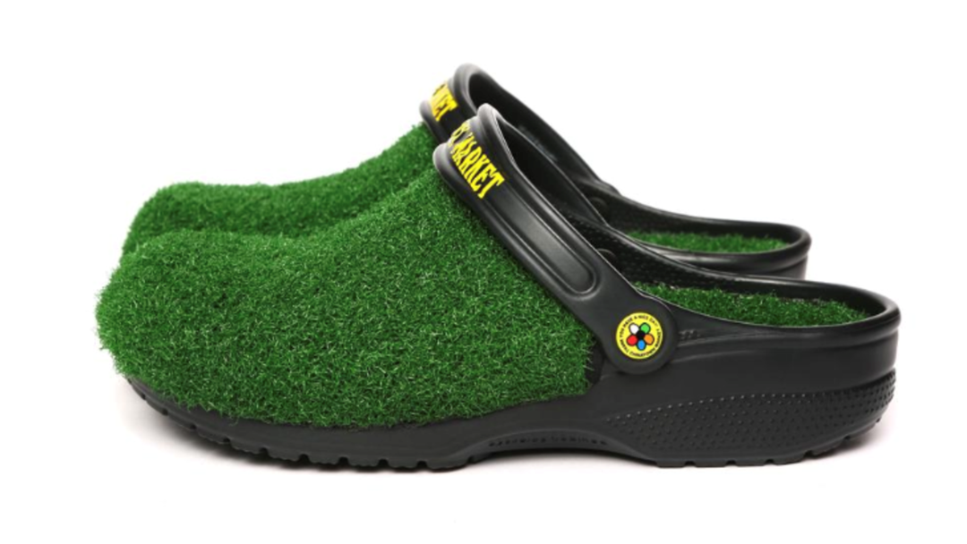 Article heading image for Like These Grass-Covered Crocs? Shame. They're Already Sold-Out