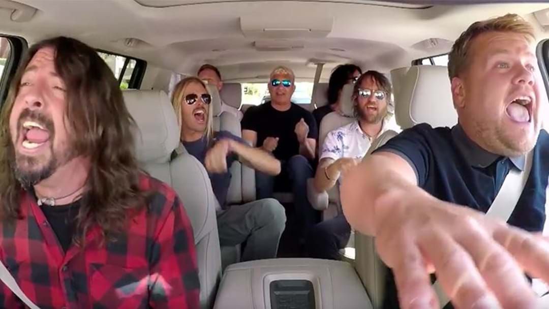 Article heading image for The Foo Fighters Say Their Carpool Karaoke Appearance Was “Uncomfortable”