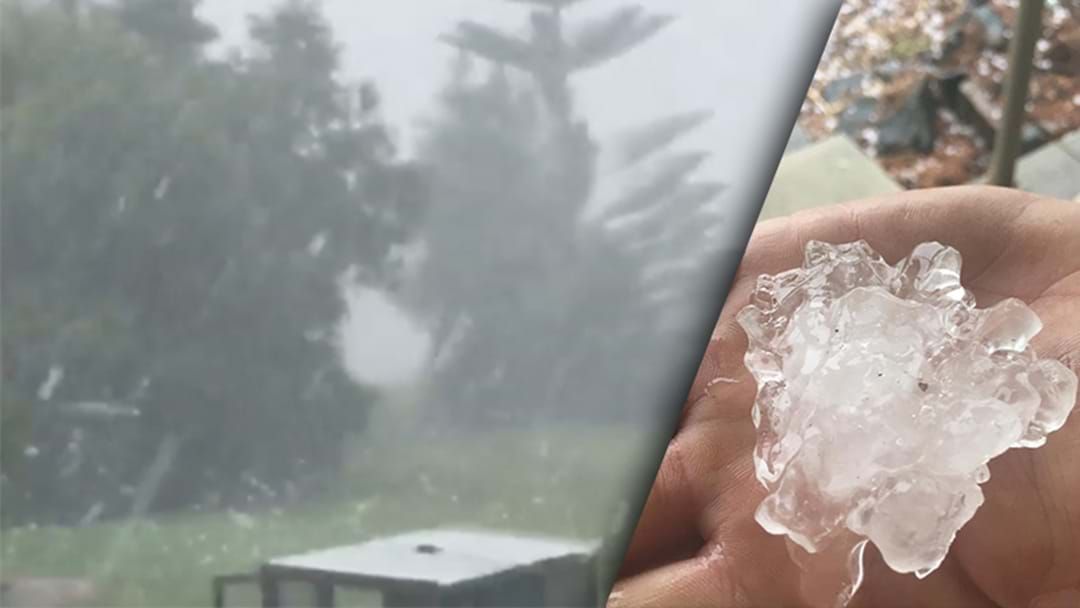 Article heading image for Crazy Footage Of Hail Storm That Just Rocked A Victorian Town