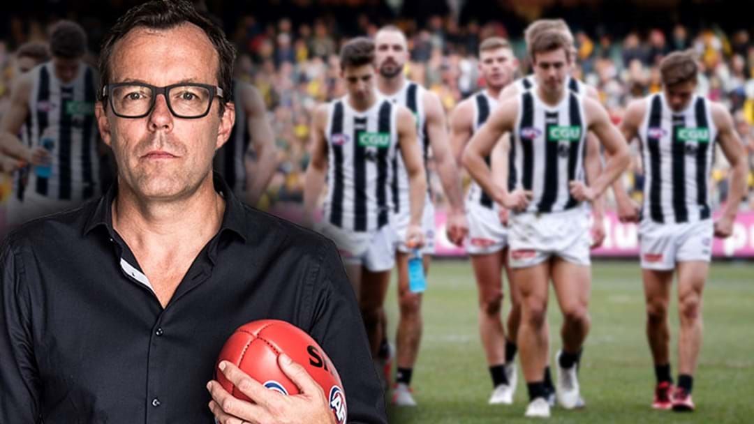 Article heading image for LISTEN | Damian Barrett Has Ruled Collingwood Out Of Premiership Contention