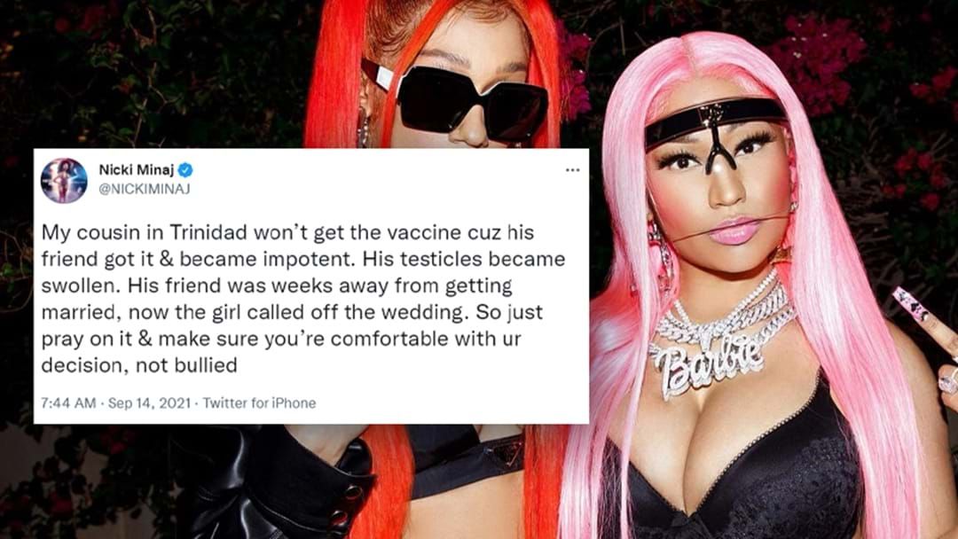 Article heading image for Is There Truth To Nicki Minaj's Impotence Tweet? A Fertility Doctor Responds