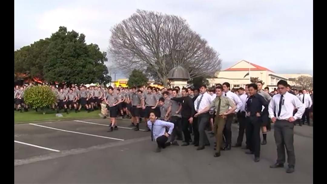 Article heading image for Entire New Zealand School Perform Electrifying Haka For Fallen Teacher