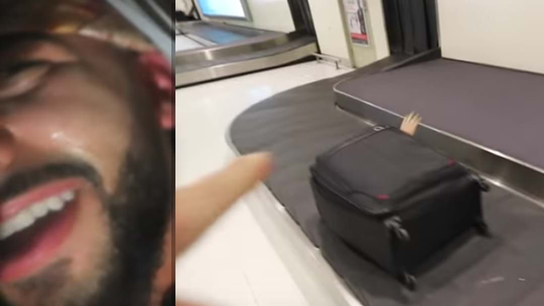 Article heading image for Bloke Claims To Have Flown From Melbourne To Sydney In A SUITCASE