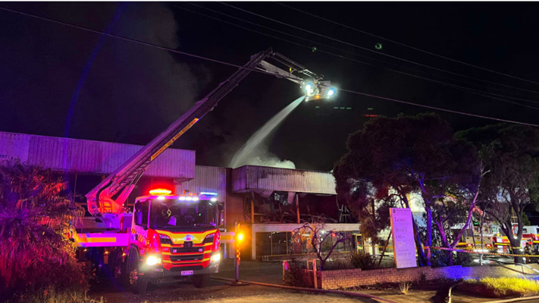 Article heading image for Dozens Of Firefighters Battling Massive Warehouse Fire Overnight In Sydney’s Inner West