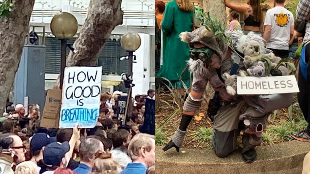 Article heading image for Thousands Flood Sydney Streets To Rally Against Climate Change, Here Are The Best Signs