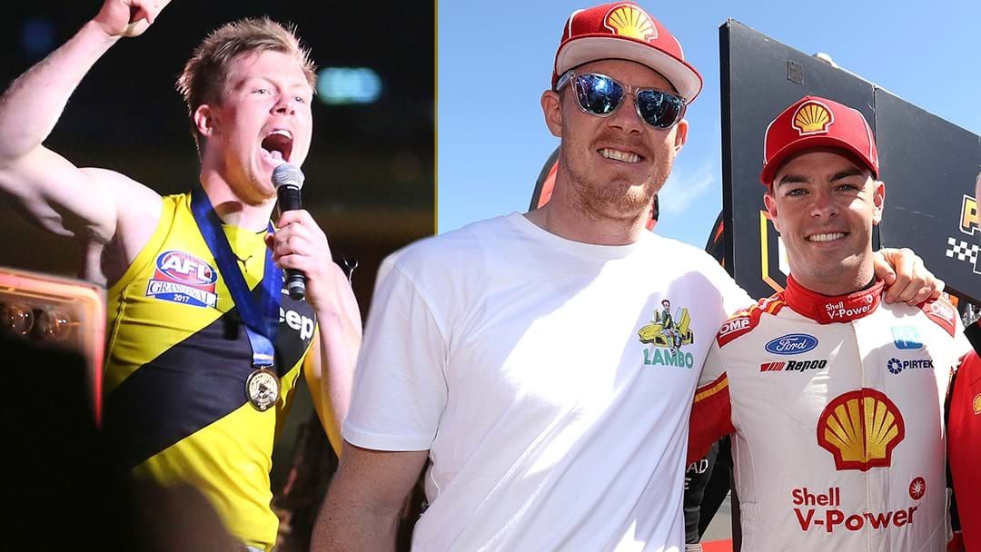 Article heading image for Scotty McLaughlin's Hilarious Story About Getting Loose With Jack Riewoldt After His Bathurst Win