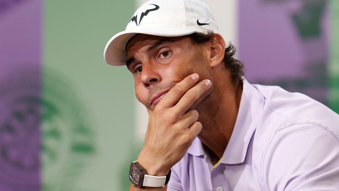 Article heading image for Injured Rafael Nadal Pulls Out Of Wimbledon Semi-Final 