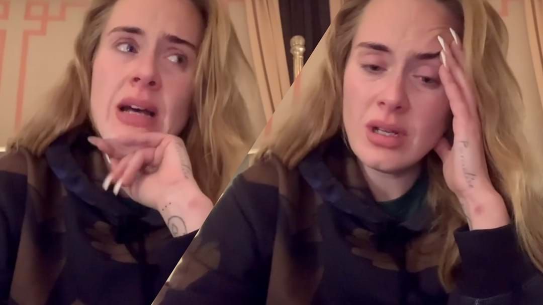 Article heading image for Adele Sobs Through Video Message To Fans