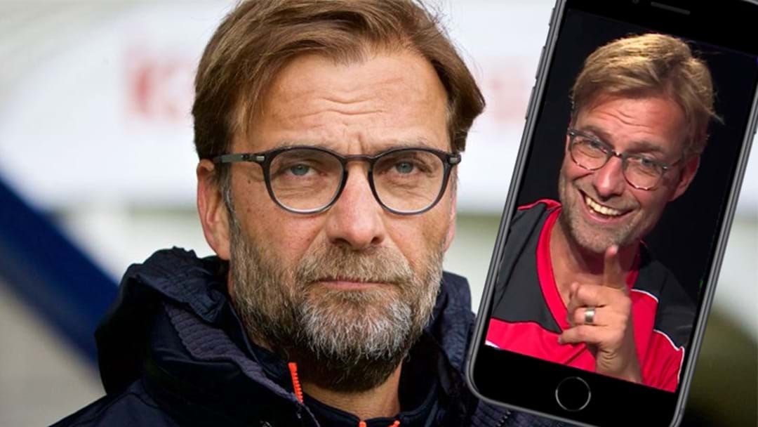 Article heading image for Liverpool's Manager Sent A Selfie To A Player Before Signing Him To Prove He Was Legit