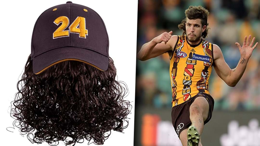 Article heading image for Hawthorn Are Selling A Ben Stratton Mullet Cap