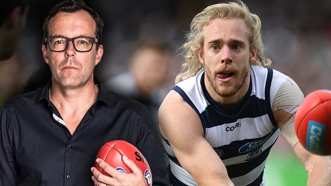 Article heading image for LISTEN | Damian Barrett Explains Geelong's Contract Stalemate With Two Catsq