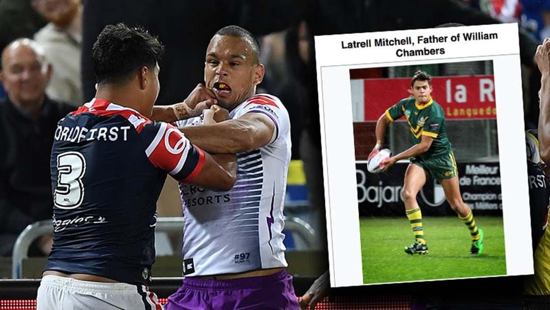 Article heading image for Someone Has Edited Latrell Mitchell's Wikipedia Page And It's Hilarious