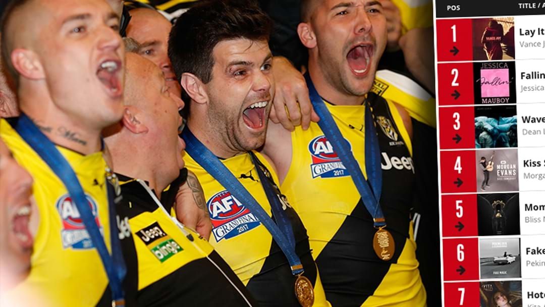Article heading image for Richmond's Theme Song Has Stormed Up The Charts Again