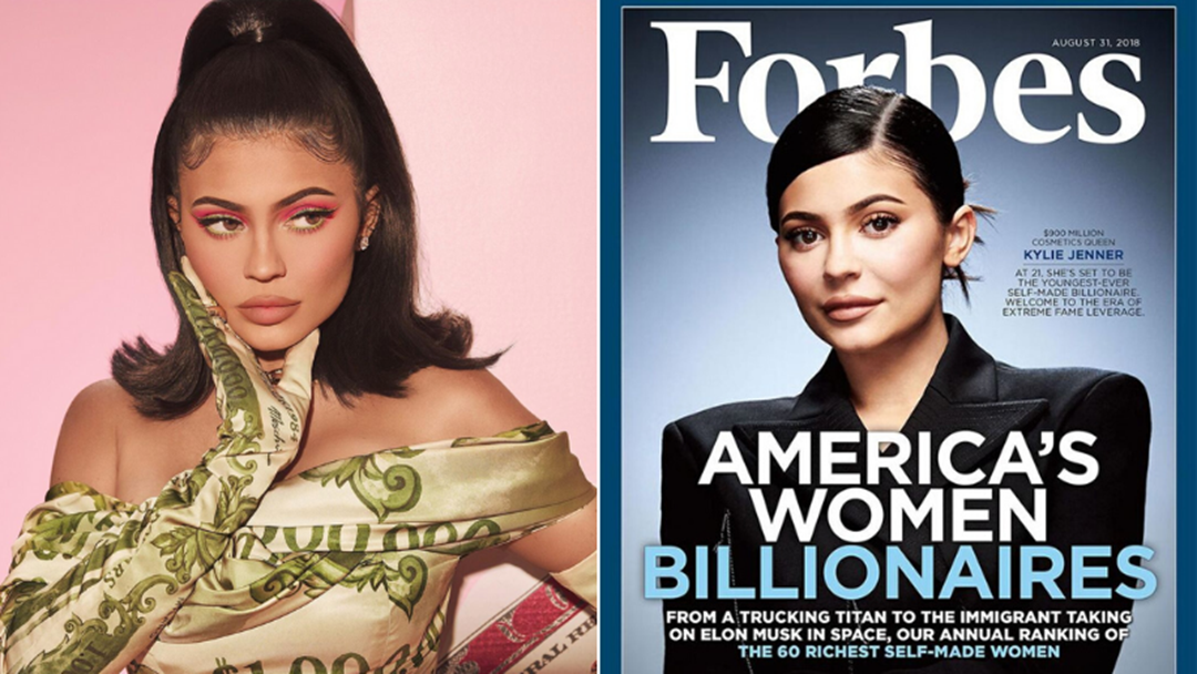 Article heading image for Kylie Jenner Hits Back At Forbes After Being Stripped Of Her Billionaire Status