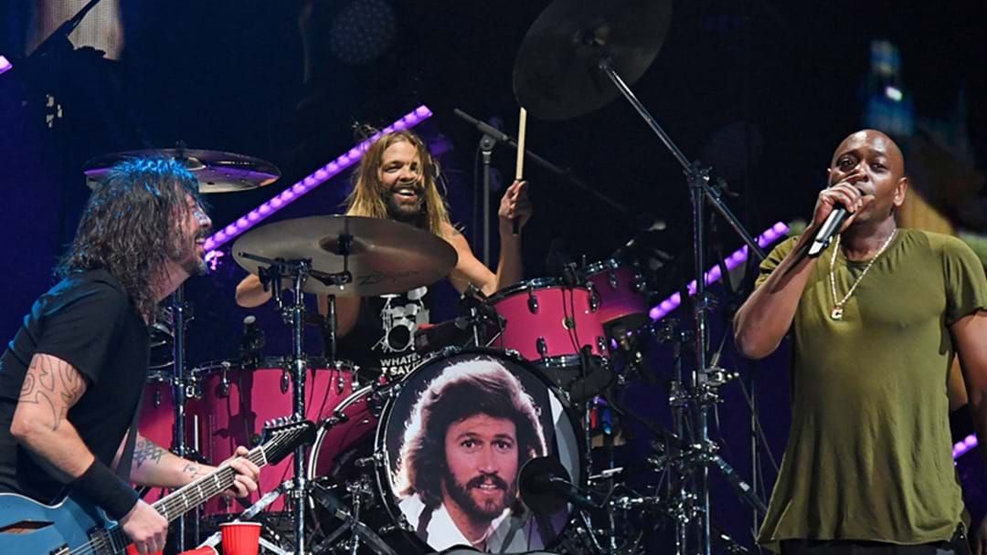 Article heading image for Dave Chappelle Joins The Foo Fighters At The First Madison Square Garden Show In Over A Year