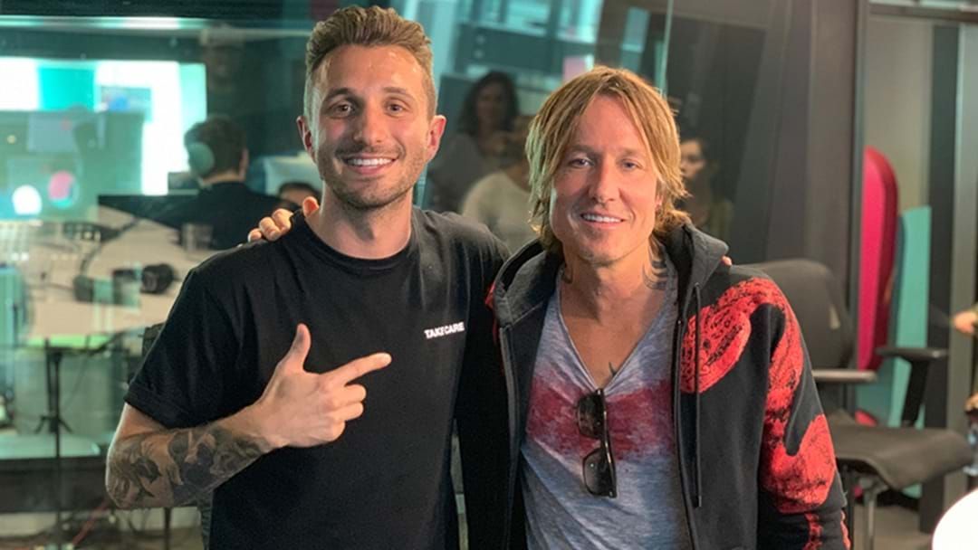 Article heading image for Tommy Little Is Joined By Co-Host Keith Urban For Carrie & Tommy