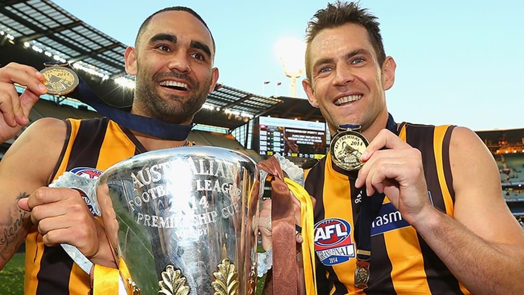 Article heading image for Shaun Burgoyne 'Really Happy And Excited' To See Luke Hodge Join Brisbane