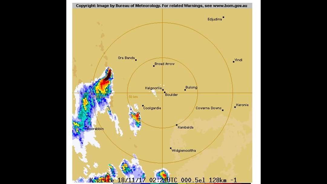 Article heading image for Severe Weather Warning for Goldfields