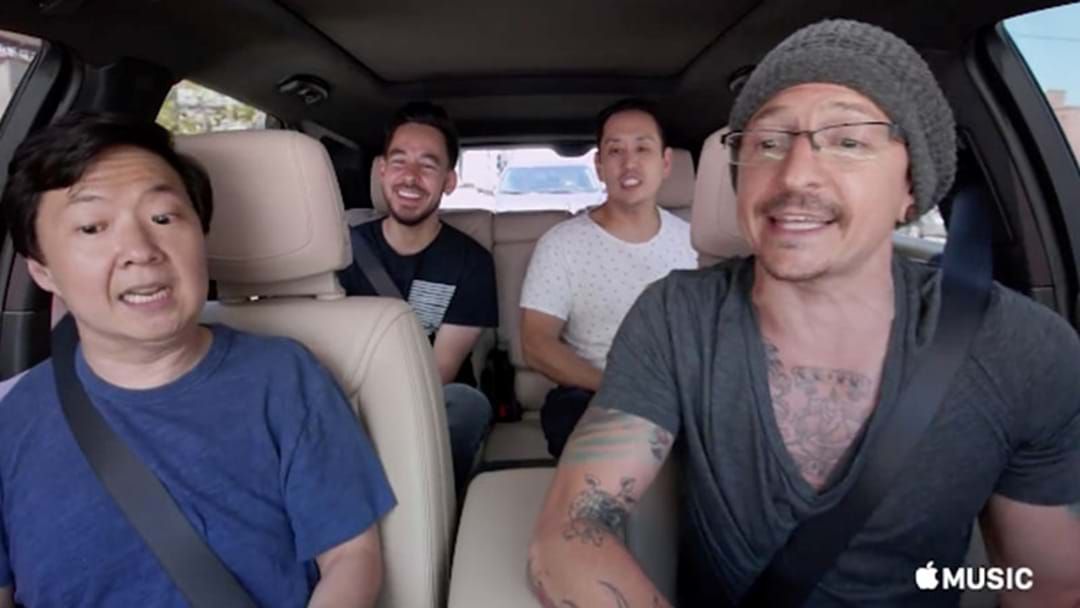 Article heading image for Chester Bennington And Linkin Park’s Carpool Karaoke Has Been Released