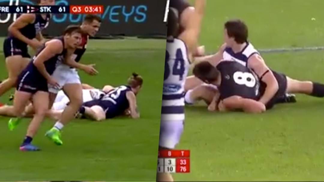 Article heading image for Side-By-Side Comparison Suggests Patrick Dangerfield Might Be In Trouble