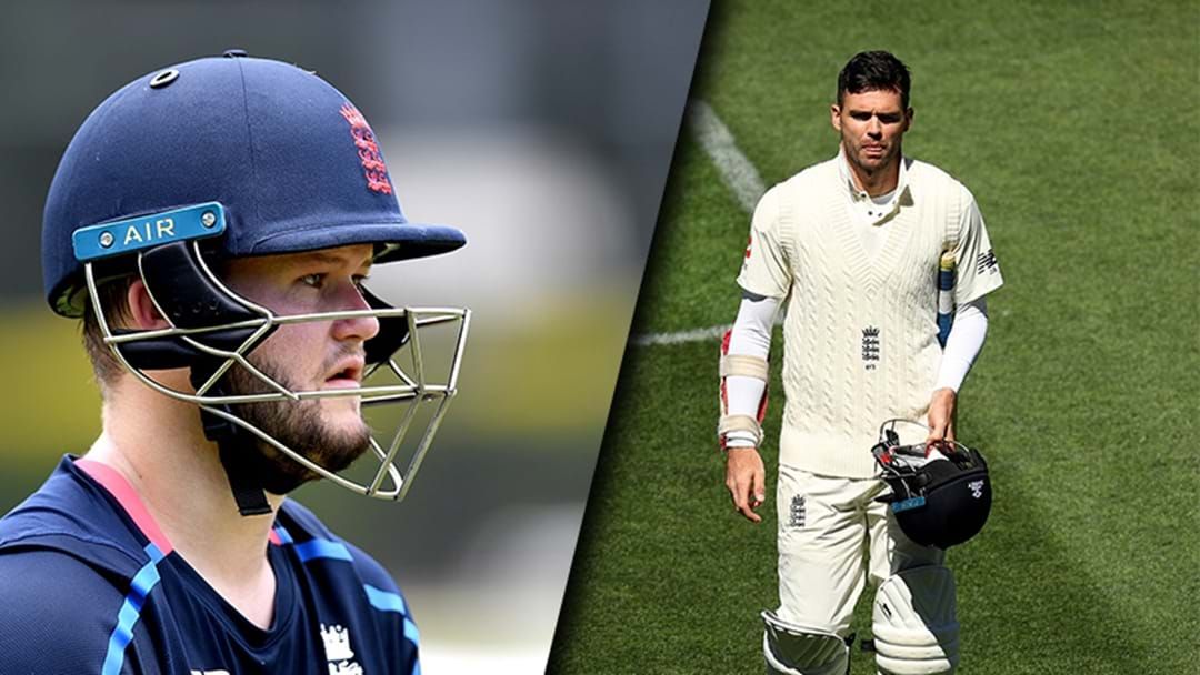 Article heading image for England Player Suspended For Pouring A Drink On Jimmy Anderson