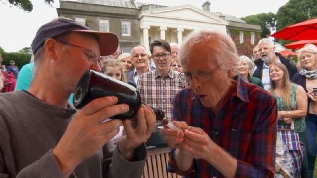 Article heading image for Antiques Roadshow Expert Drinks Bottle Of Urine Mistaking It For Port